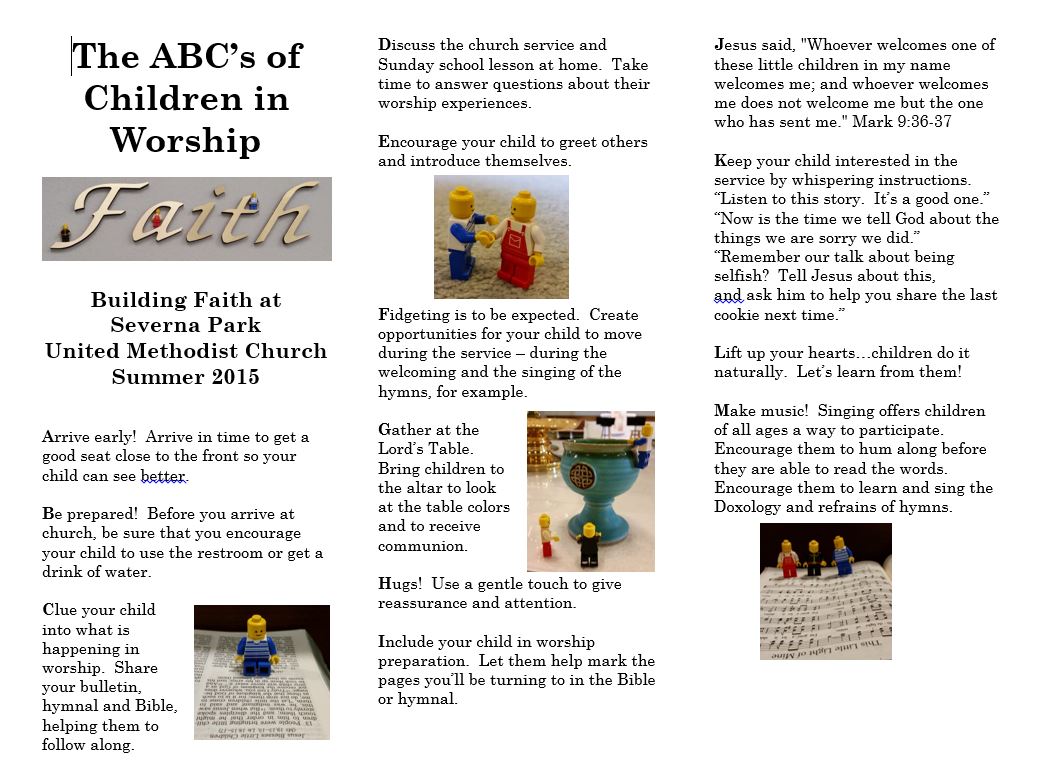 ABC's of Children in Worship 1